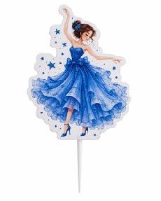 Dancing girl Blue