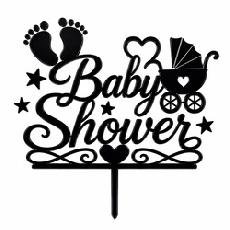 Baby Shower acrylic toppers 