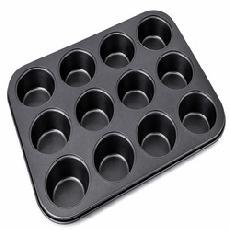 Non stick cup cake tray 6in1