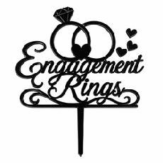 Engagement rings golden