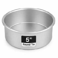 Round 5 inch Tin