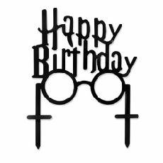 Happy Birthday harry porter theme acrylic toppers 