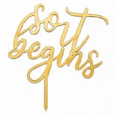 so its begins acrylic topper
