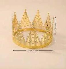 Premium metal crown