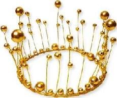Golden Moti Crown