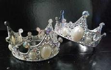 Pearl Crystal Crown