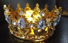 Sapphire Teardrop Crown